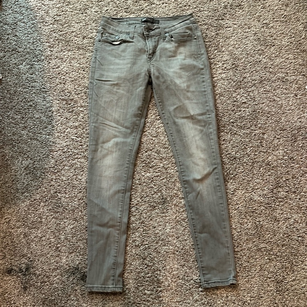 Gray skinny jeans. Size small.